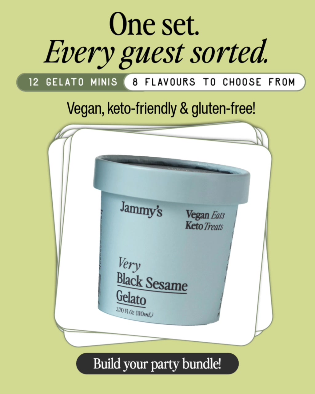 [NDL] [Fmt:GIF] [Msg:Impress Your Guests] [Type:GIF: Slideshow of Variants] [PDT:Gelato Party Cups] [Tags:Party Minis, Zero Stress] [Launch:19May2026]
